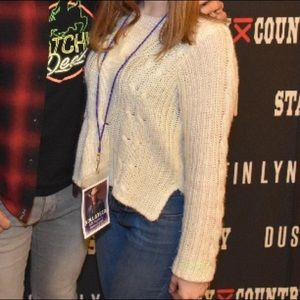 Crochet sweater
